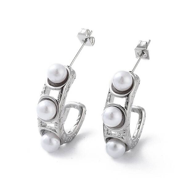 304 Stainless Steel Stud Earrings
