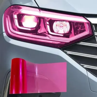 Car Headlight Color-changing Film, Car Light Decorative Sticker Film, Car Accessories, Car Exterior Accessories
