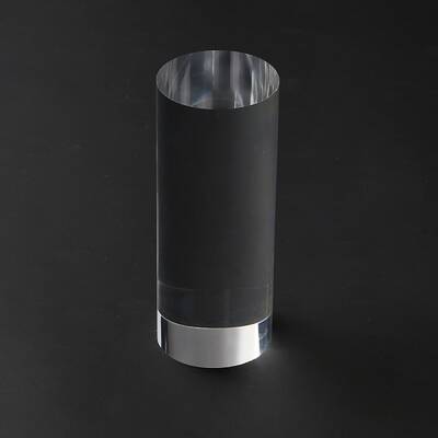 Column Transparent Acrylic Jewelry Display Pedestals