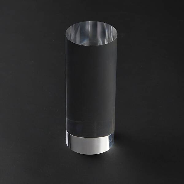 Column Transparent Acrylic Jewelry Display Pedestals