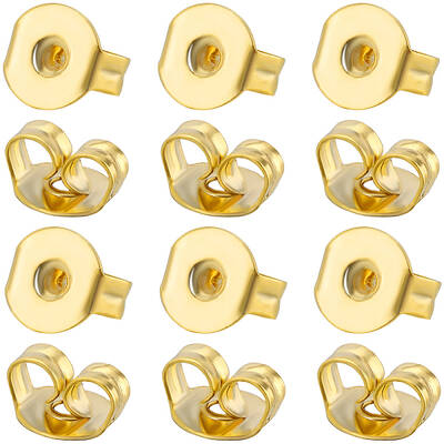 50Pcs Brass Friction Ear Nuts