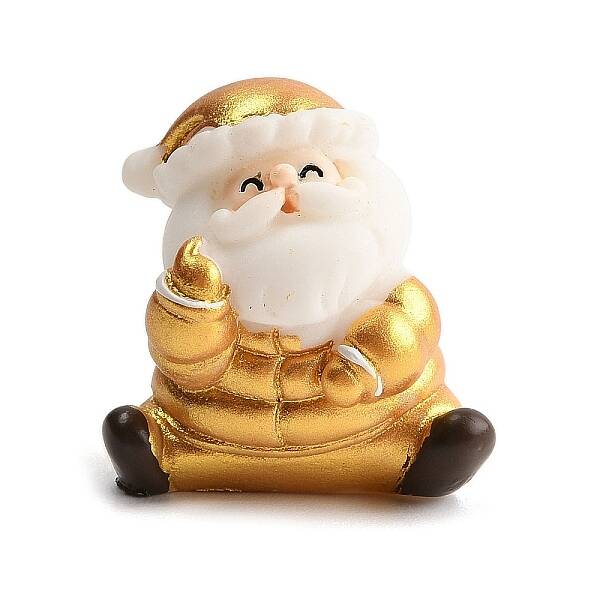 Christmas Theme Resin Figurine Statues for Home Office Desktop Decoration