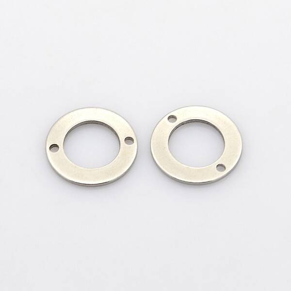 Tarnish Resistant Flat Roud 304 Stainless Steel Links connectors