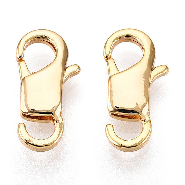 Brass Lobster Claw Clasps
