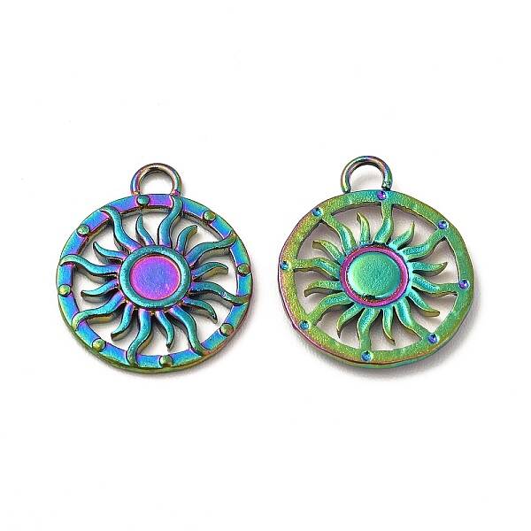Ion Plating(IP) 304 Stainless Steel Pendant Cabochon Settings