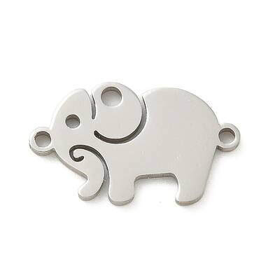 201 Stainless Steel Laser Cut Connector Charms