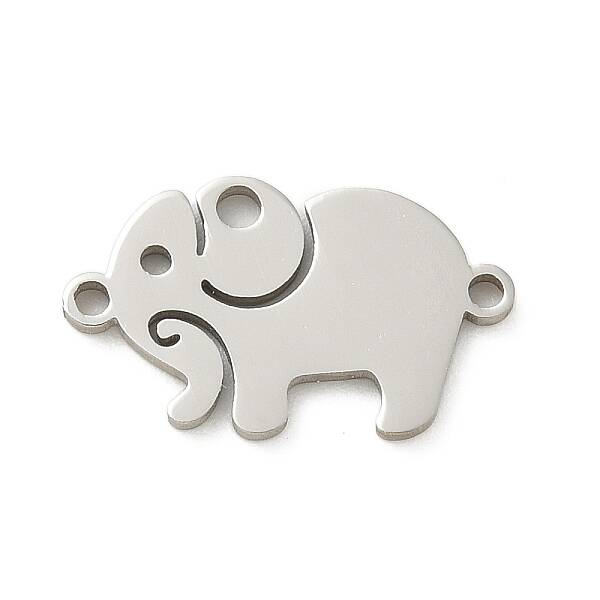 201 Stainless Steel Laser Cut Connector Charms