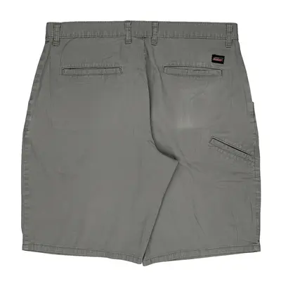 Dickies Shorts - 34W 10L Grey Cotton Blend | Size: 34″ waist