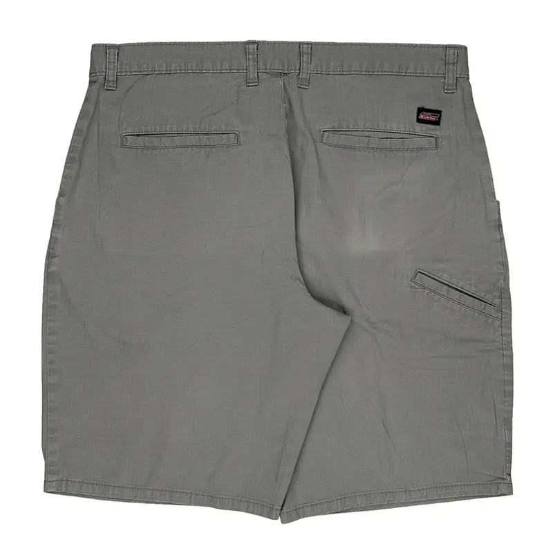 Dickies Shorts - 34W 10L Grey Cotton Blend | Size: 34″ waist