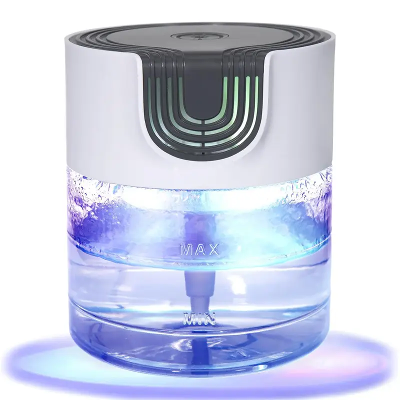 3 in 1 Air Purifier Aromatherapy Diffuser Space Humidifier, Water-based Air Purifier for Smoke Pollen Dander Smell, Portable...