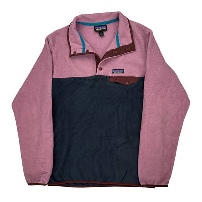 Synchilla Patagonia Fleece - Large Pink Polyester | Size: large