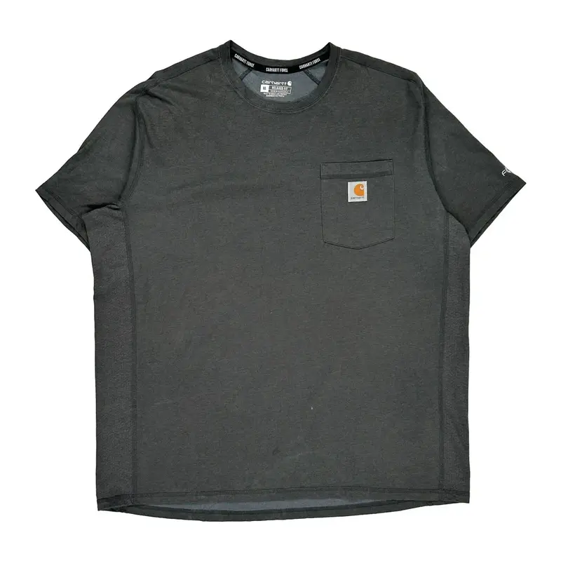 Carhartt T-Shirt - XL Grey Polyester Blend