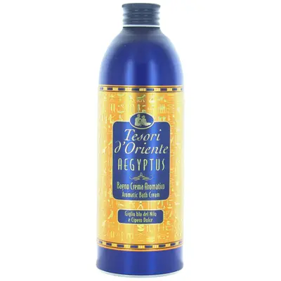 Treasures of the East Aegyptus Aromatic Bath Cream Blue Lily of the Nile and Papyrus 500 Ml