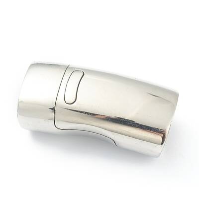 Tarnish Resistant 304 Stainless Steel Magnetic Clasps with Glue-in Ends