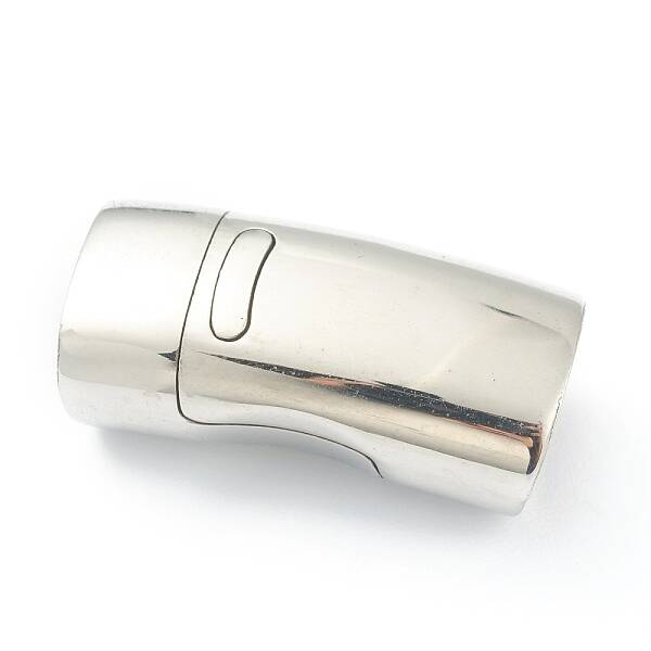 Tarnish Resistant 304 Stainless Steel Magnetic Clasps with Glue-in Ends
