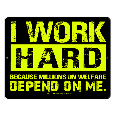 Welfare - Man Cave Sign