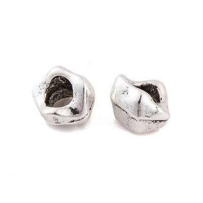 Antique Silver Alloy Tibetan Beads