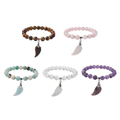 Natural Gemstone Stretch Bracelets