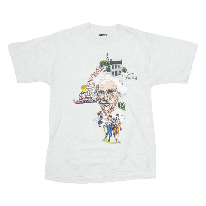 SCREEN STARS Hannibal Mens T-Shirt Grey M
