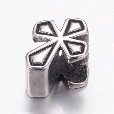 304 Stainless Steel European Beads