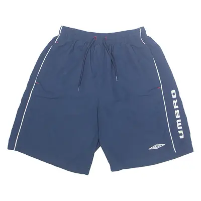 UMBRO Mesh Lined Mens Swimming Shorts Blue M W28