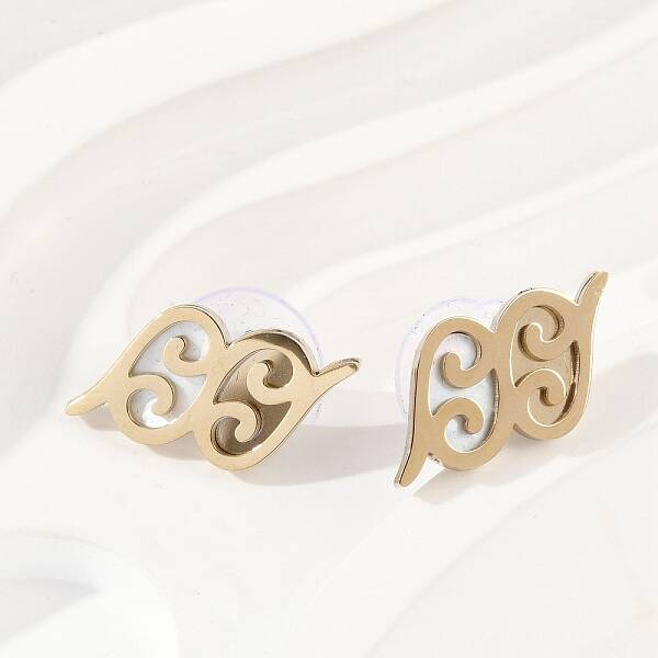 304 Stainless Steel Stud Earrings