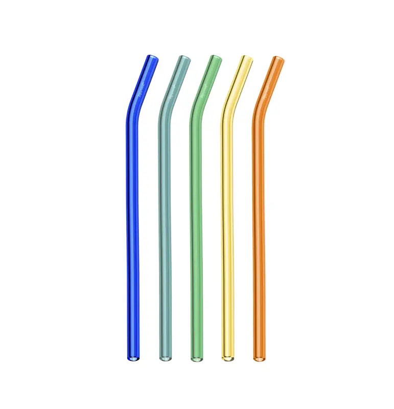 Glass Straw Variety Packs - Drinkware Collection with Assorted Glass Straws