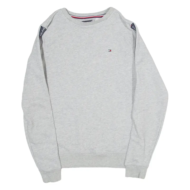 TOMMY HILFIGER Womens Sweatshirt Grey S