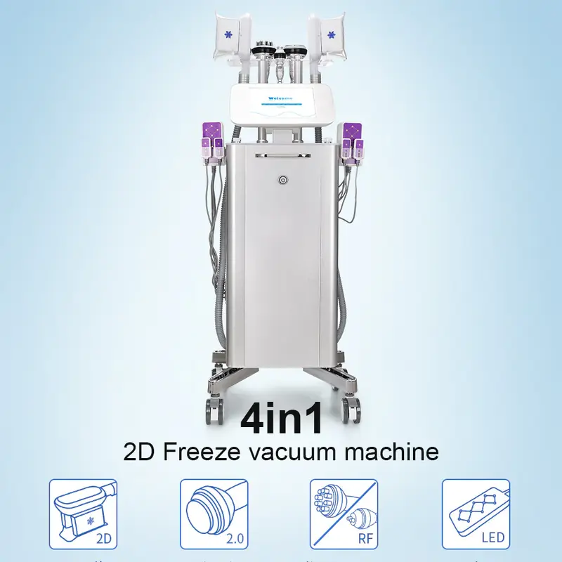 Fat Freezing 40K Cavitation RF Skin Tightening Slimming Cool Sculpting Machine for Spa Salon Studio Home Use | MS-7205F