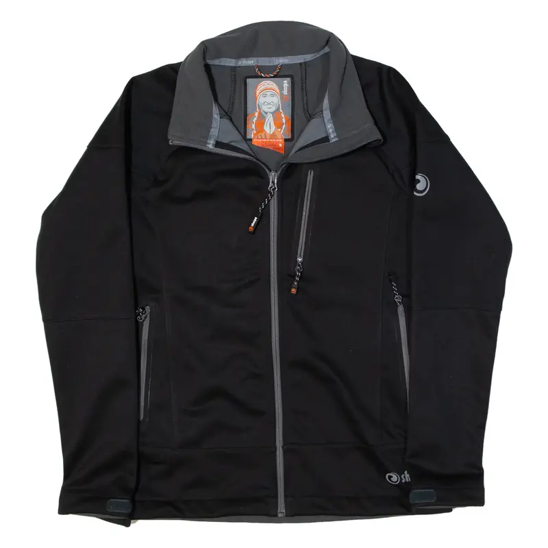 SHERPA Shell Jacket Black Womens S