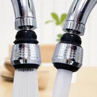 Kitchen Faucet Aerator, 2 Water Spray Modes, Universal Extended Sink Faucet, Splash-proof Faucet, Rotatable Spout for Home Ki...