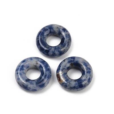 Natural Blue Spot Jasper Pendants
