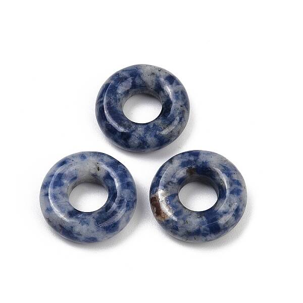 Natural Blue Spot Jasper Pendants