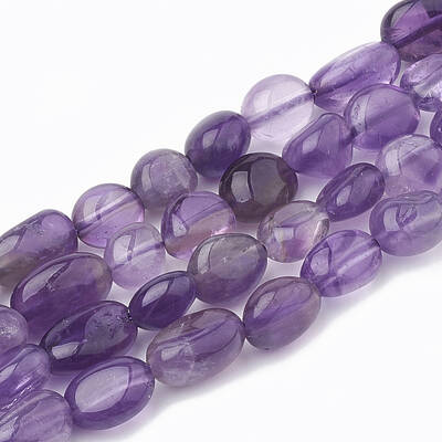 Natural Amethyst Beads Strands