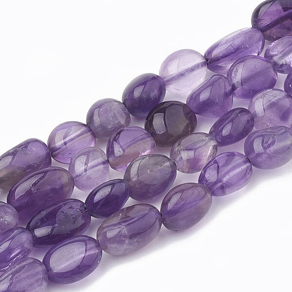 Natural Amethyst Beads Strands