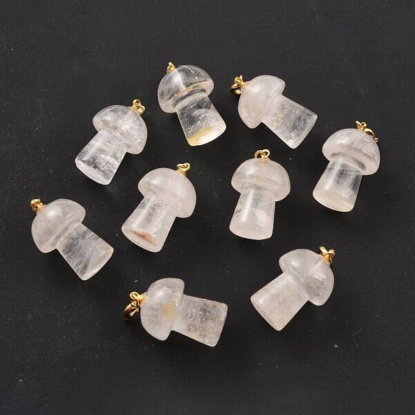 Natural Quartz Crystal Pendants