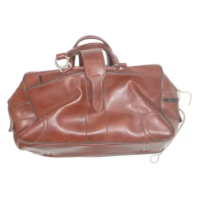 Womens Gym Bag Brown Leather
