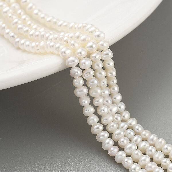 Natural Cultured Freshwater Pearl Beads Strands