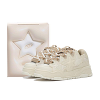 Kaalixto&Psylos1 Star Bread Shoes,bold design shoes, chunky platform shoes, casual athletic sneakers, everyday streetwear, fa...