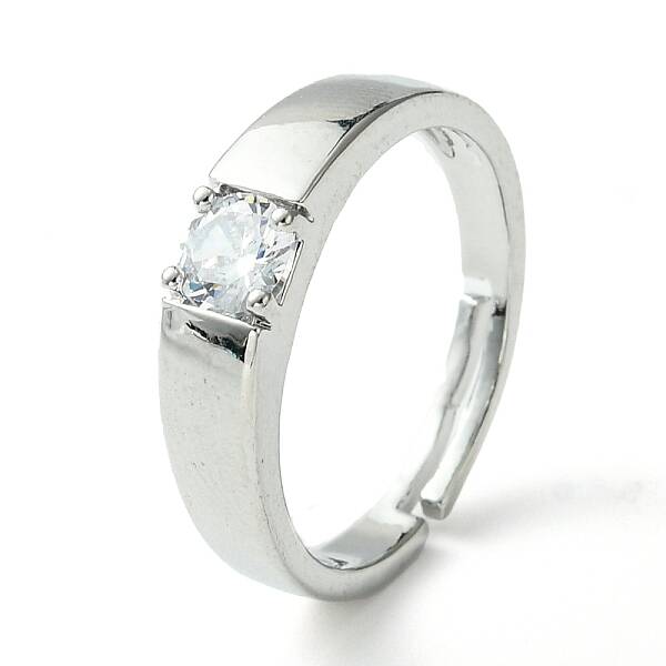 Bass Micro Pave Cubic Zirconia Ring