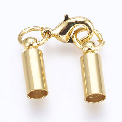 Brass Lobster Claw Clasps