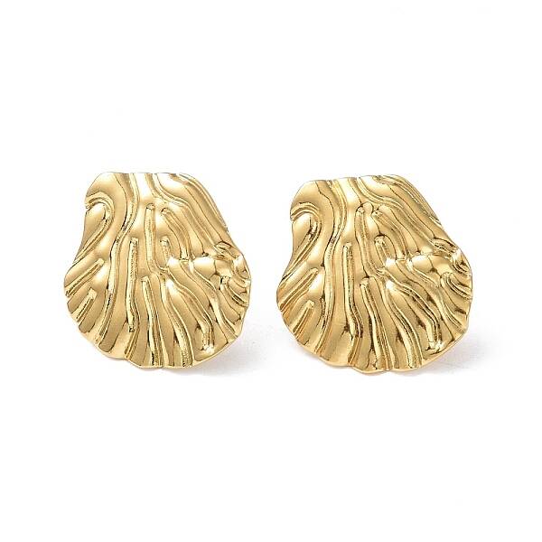 Ion Plating(IP) 304 Stainless Steel Stud Earring for Women
