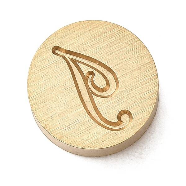 Golden Tone Brass Letter Stamps