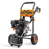 Efurden 3500PSI Gas Pressure Washer, 2.3GPM Gas Powered High Pressure Washer with 209CC Engine, 4 Adjustable Nozzles, 25 ft H...