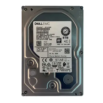 044YFV Dell 8TB 12Gb/s SAS 7200 3.5-Inch Hard Drive