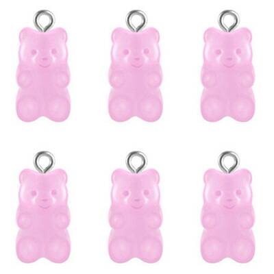 Transparent Resin Pendants