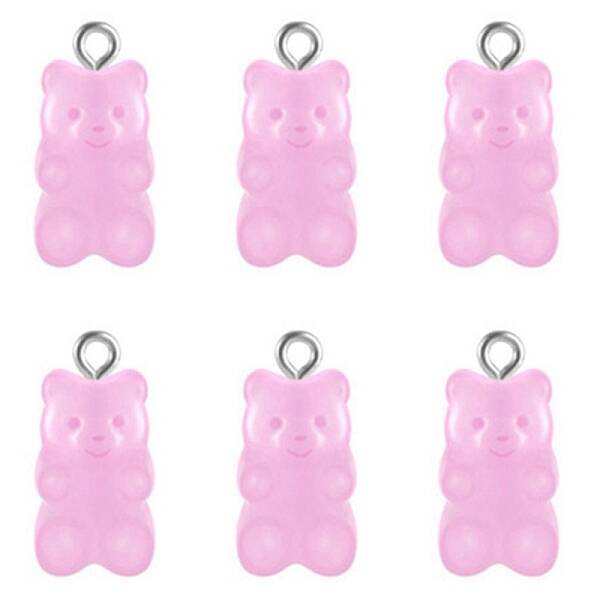 Transparent Resin Pendants