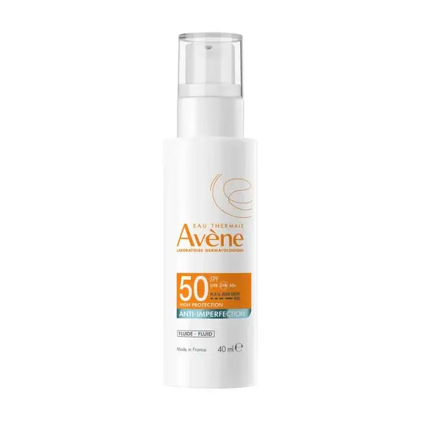 Avène Protective Fluid Against Skin Imperfections SPF 50 Anti-imperfections 40 ml