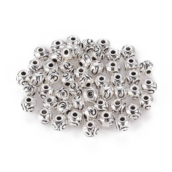 Tibetan Style Alloy Beads