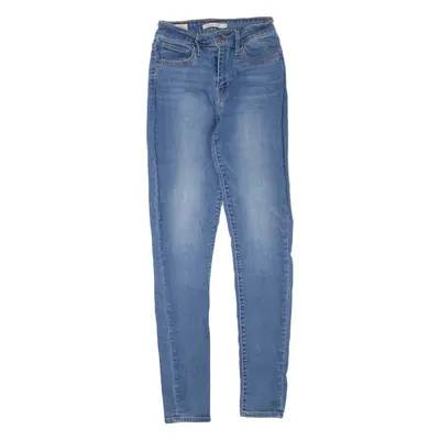 LEVI'S 721 High Rise Womens Jeans Blue Regular Skinny W26 L32